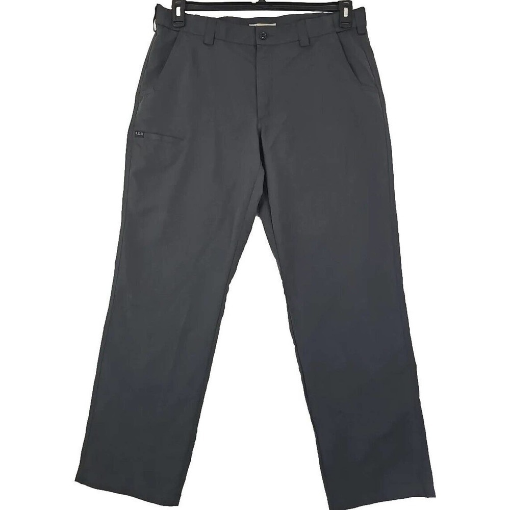 511 Tactical ~Men's Size 38/32~ Dark Gray Utility Workwear Pants Waist Exension.